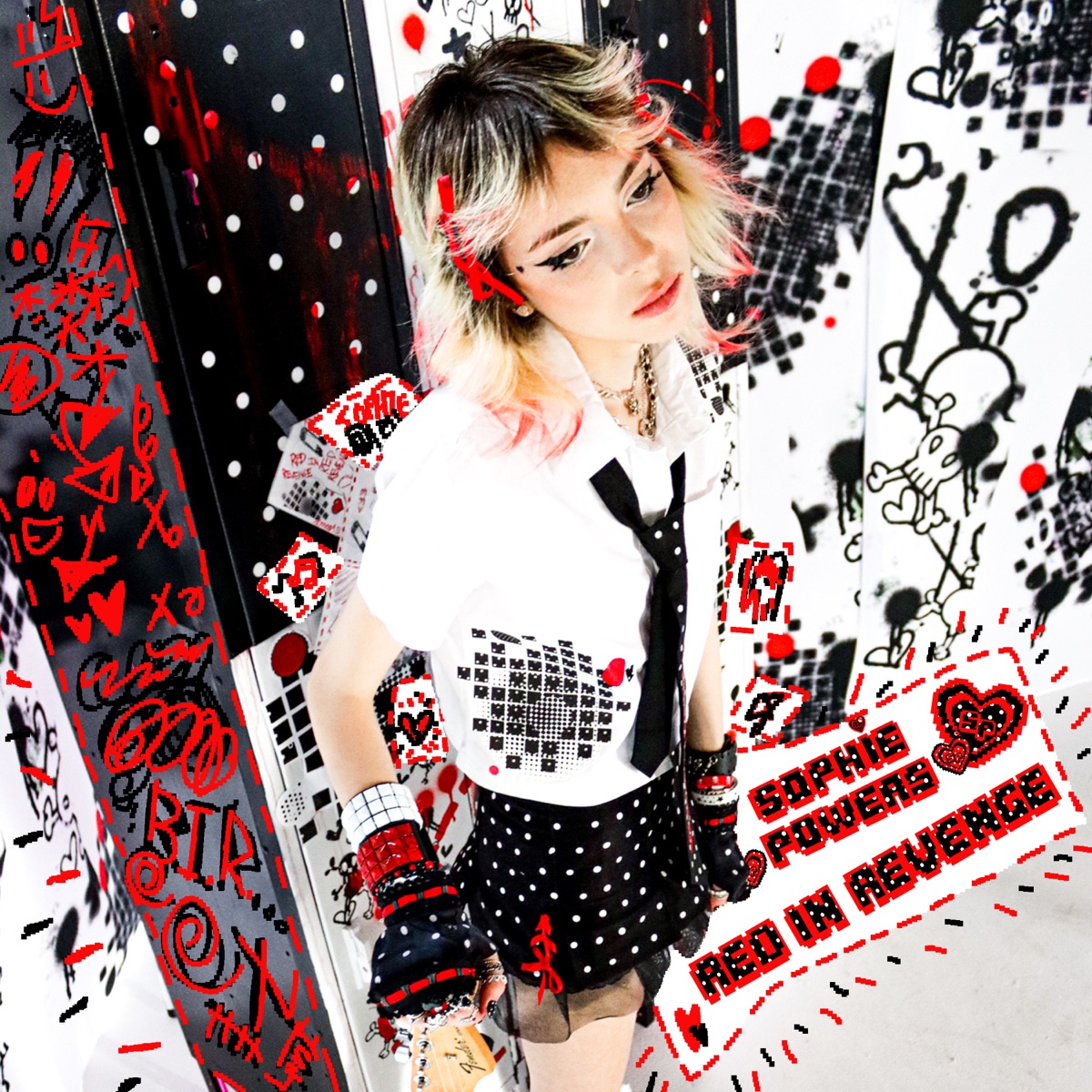 Red In Revenge by Sophie Powers album cover