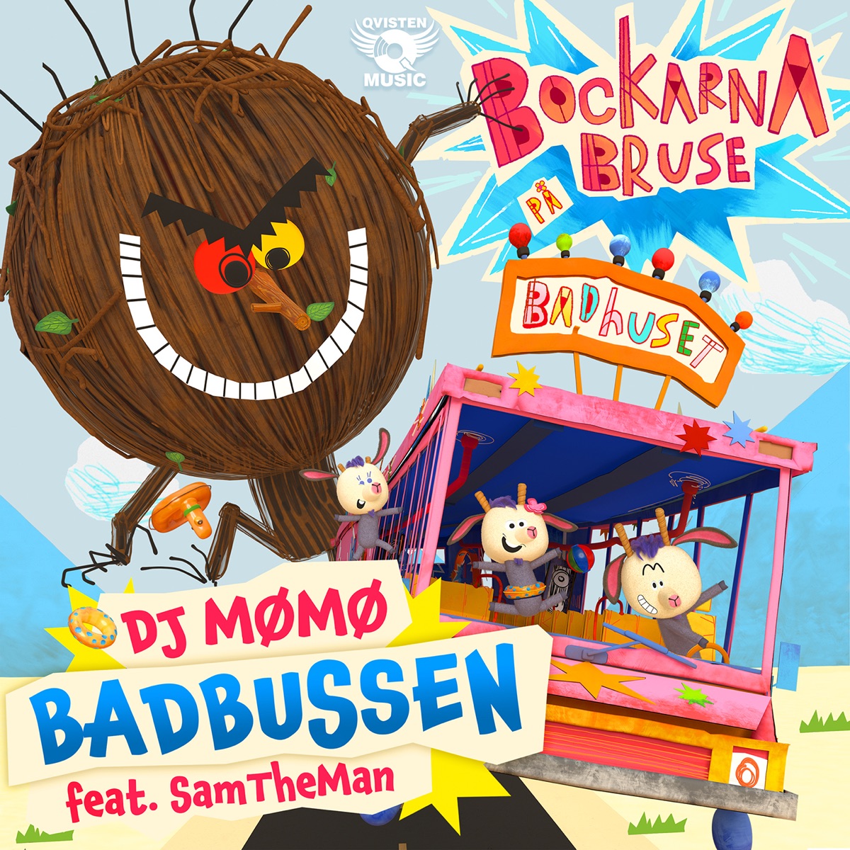 Badbussen (feat. SamTheMan) - Single by DJ MøMø album cover
