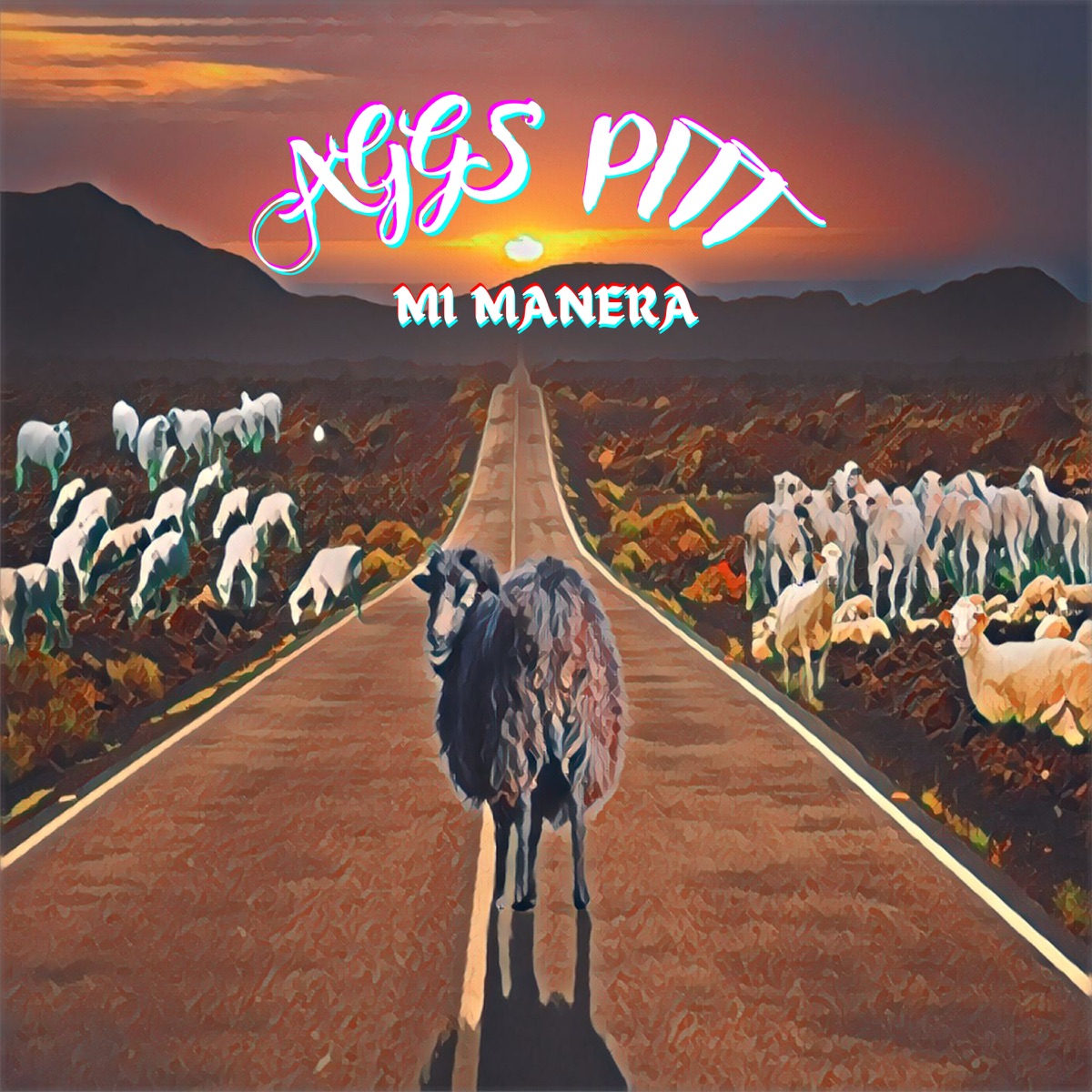 Mi Manera - Single by AGGS PITT album cover