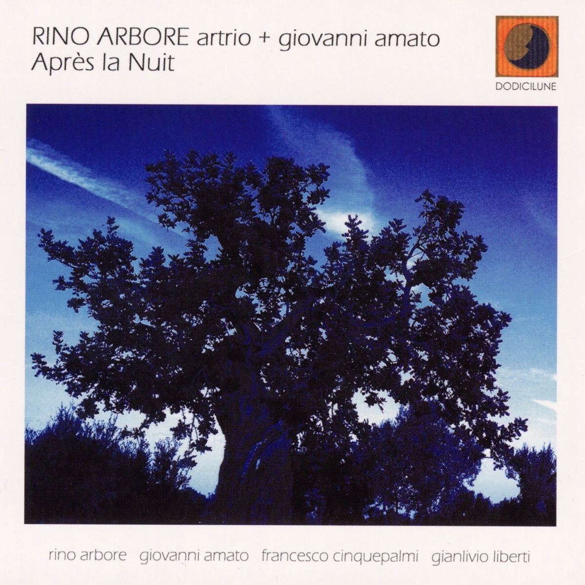 Après la Nuit by Rino Arbore artrio + giovanni amato album cover