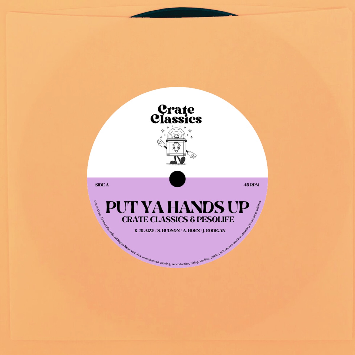 Put Ya Hands Up - Single by Crate Classics & Pesolife album cover