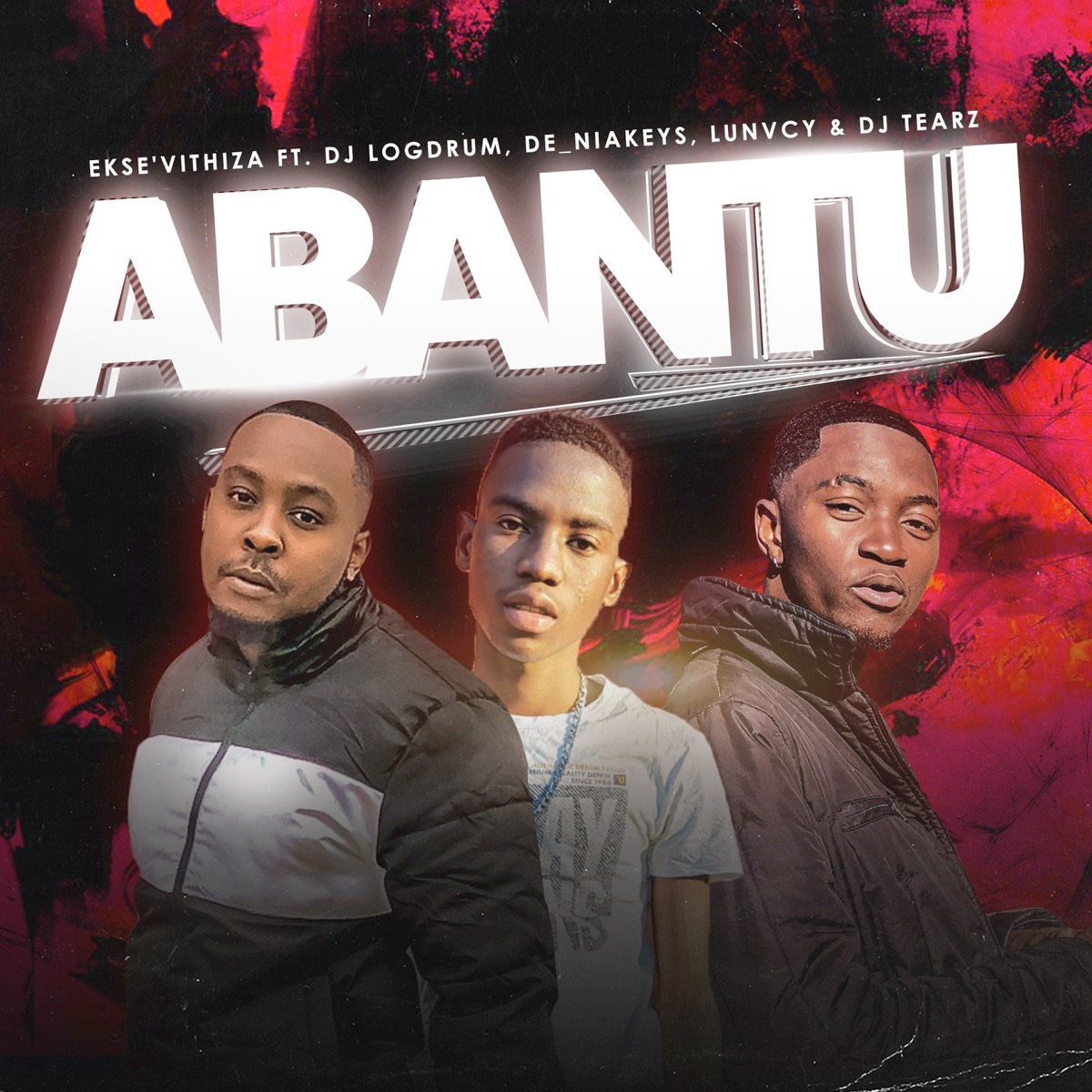 Abantu (feat. DJ_Logdrum_SA, De_Niakeys, lunvcy. & Dj_Tearz) - Single by EKSE'VITHIZA album cover