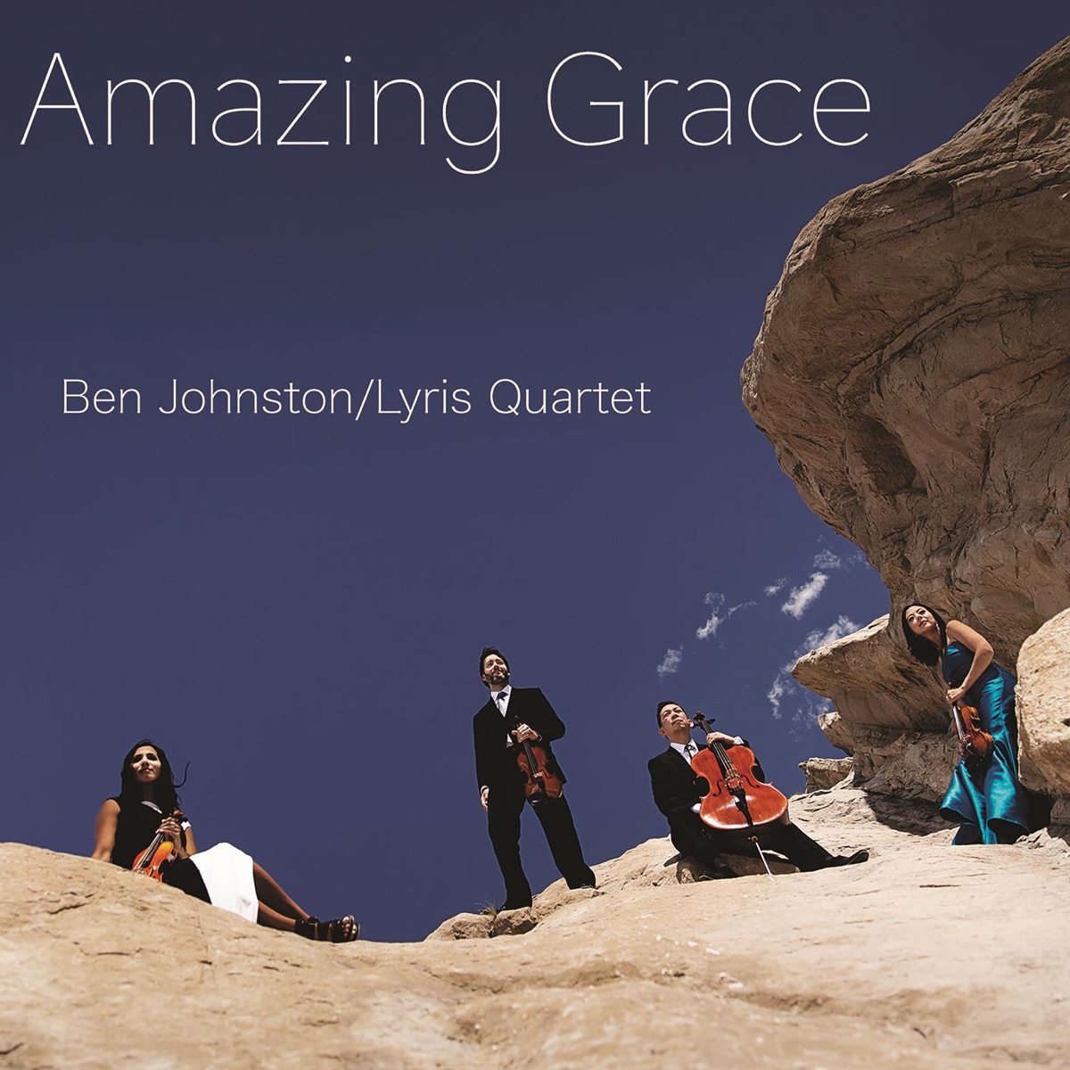 Amazing Grace by Lyris Quartet album cover