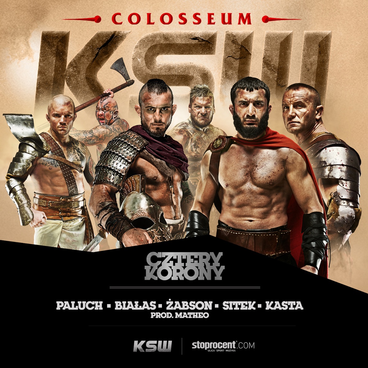 Cztery Korony (prod. Matheo) - Single by Paluch album cover