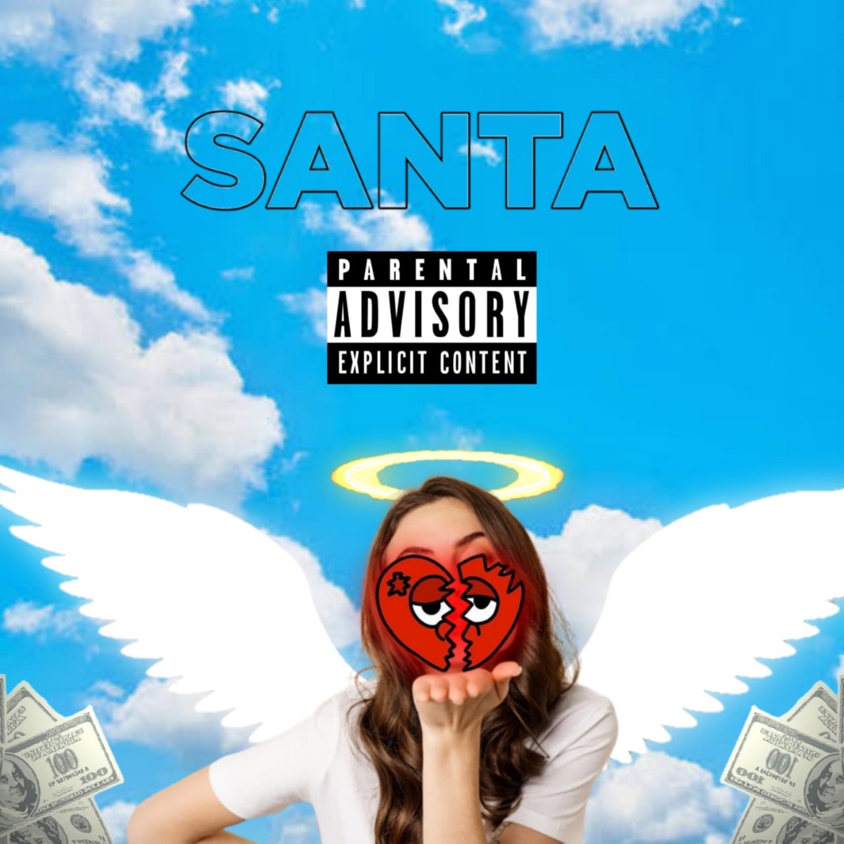 SANTA (feat. Lil Lalin44) - Single by Lipiziin44 & Kellzin44 album cover