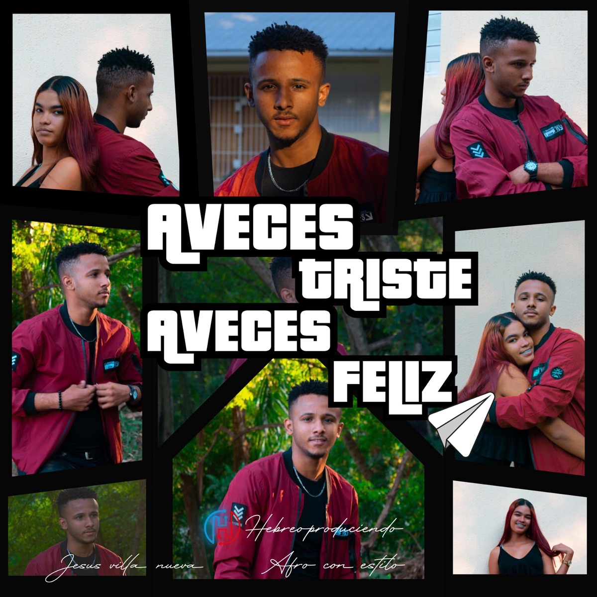 Aveces triste aveces feliz - Single by Ricri music album cover