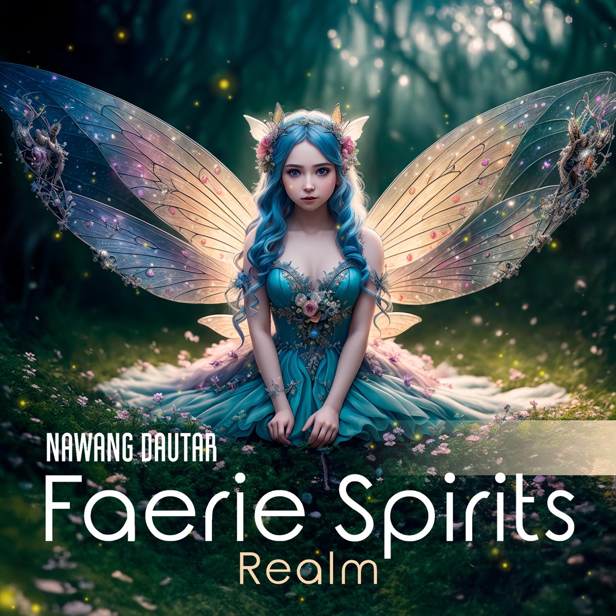 Faerie Spirits Realm: Meditative Journey to Connect to the Faerie Spirits, Travel Into Your Inner Word and Allow Them to Light Up Your Spirit by Nawang Dautar & Irish Celtic Spirit of Relaxation Academy album cover