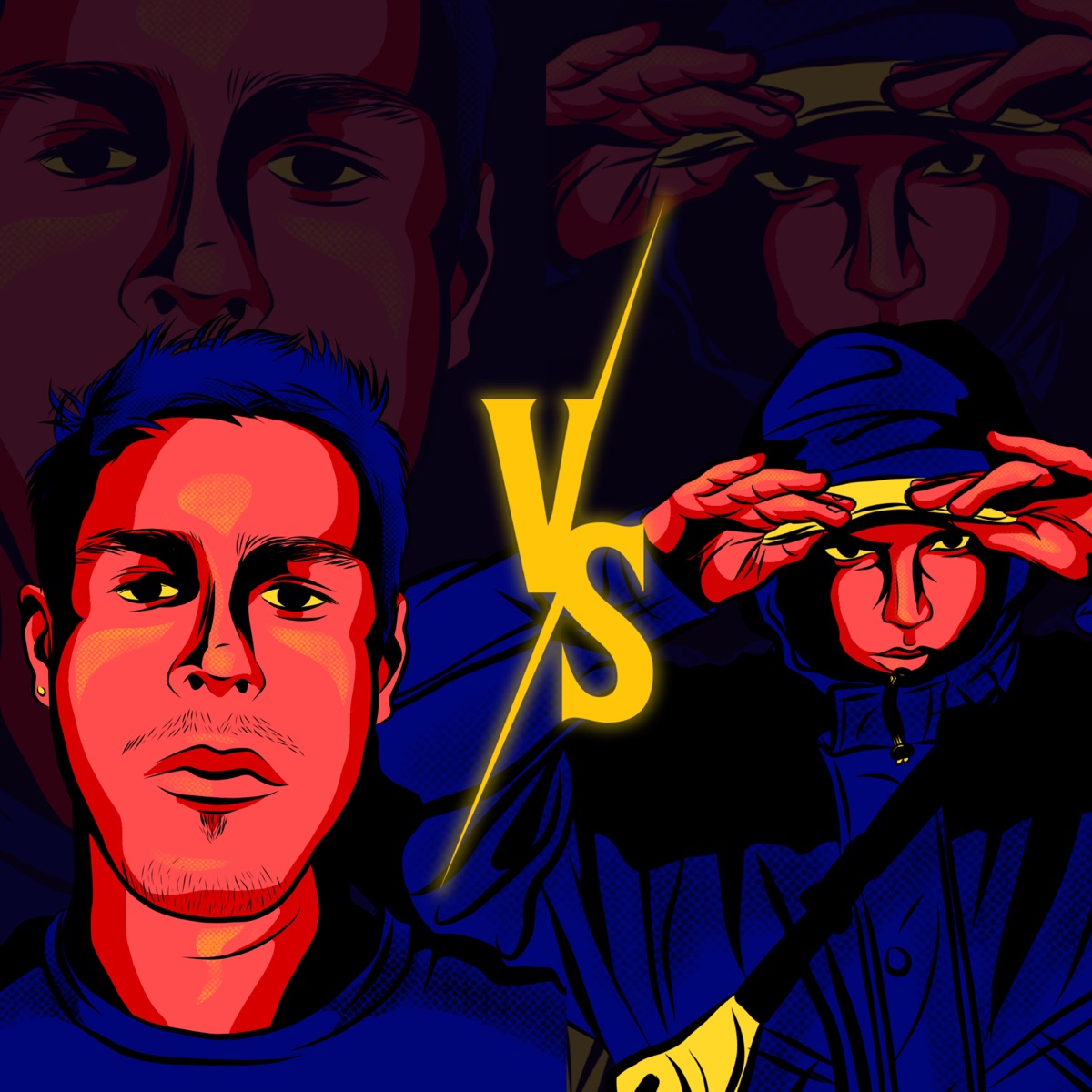 Clap Psycho Vs Nait (Cuartos de Final)) Vll Edición [En Vivo] - Single by LeyendasdelFree album cover