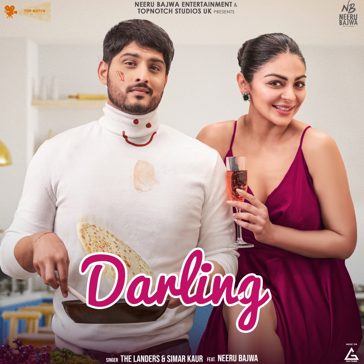 Darling (From "Kokka") - Single by The Landers & Simar Kaur album cover
