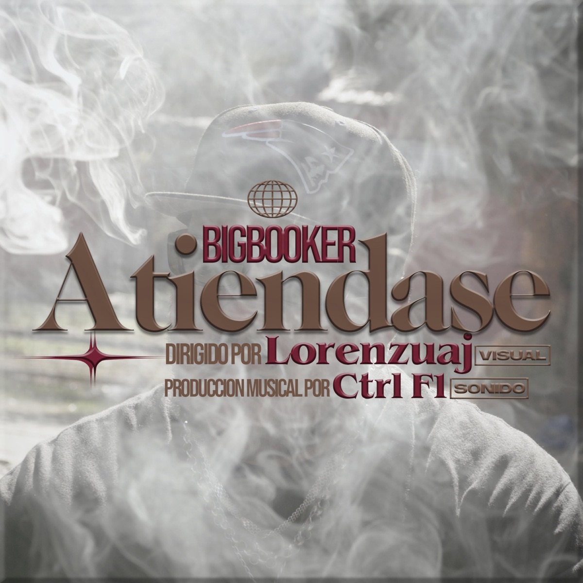 Atiéndase (feat. ctrl f1) - Single by Big Booker album cover