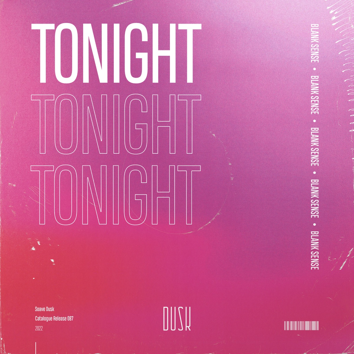 Tonight - Single by Blank Sense album cover