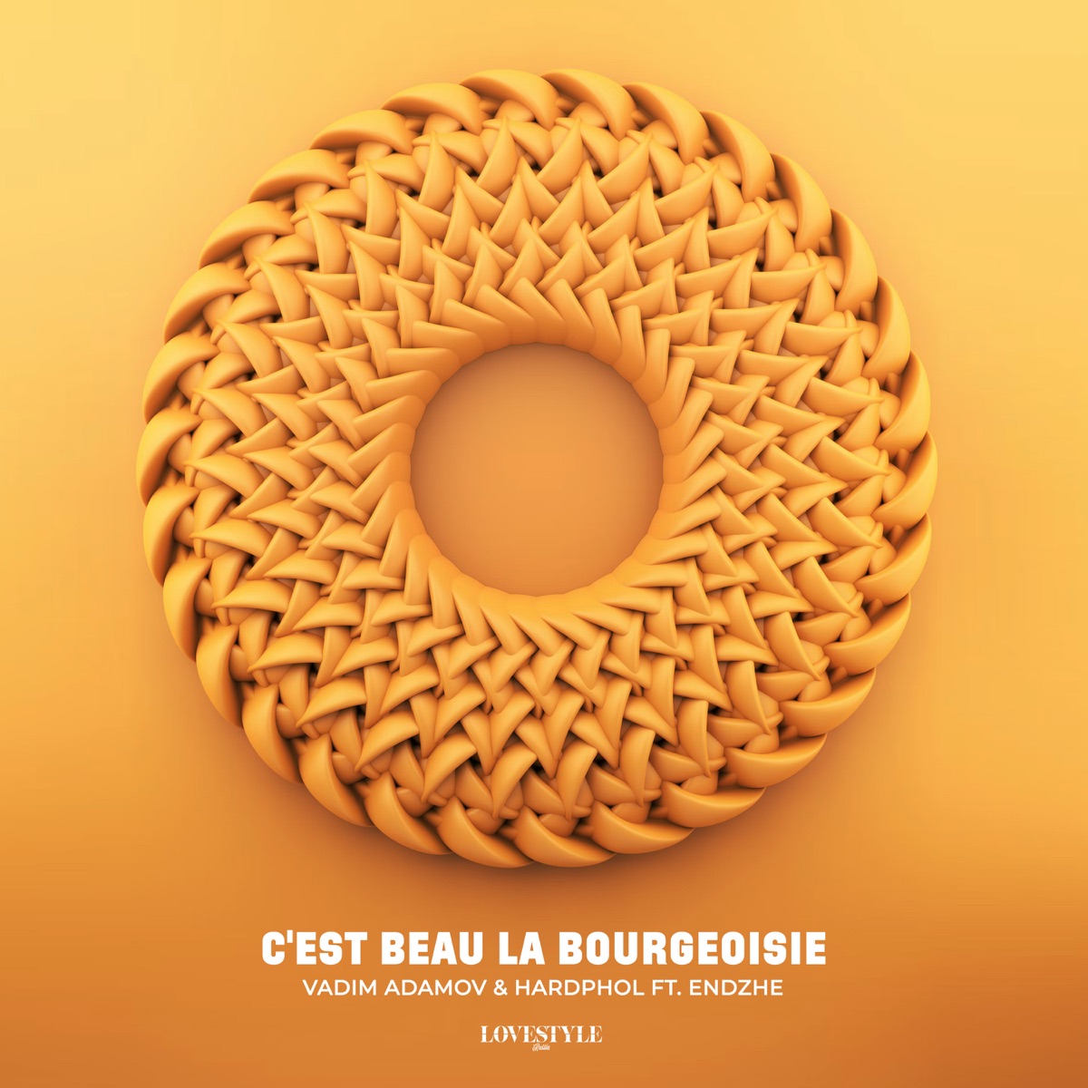 C'est Beau La Bourgeoisie (feat. Эндже) - Single by Vadim Adamov & Hardphol album cover