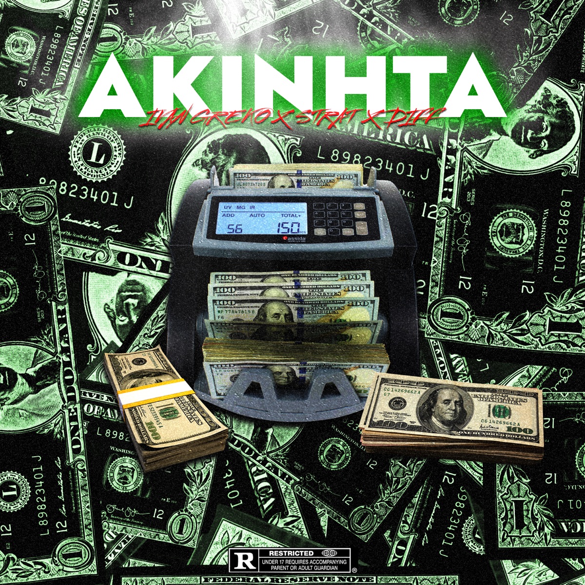 AKINHTA (feat. BeTaf Beats & Sanko) - Single by Ivan Greko, DIFF & Strat album cover