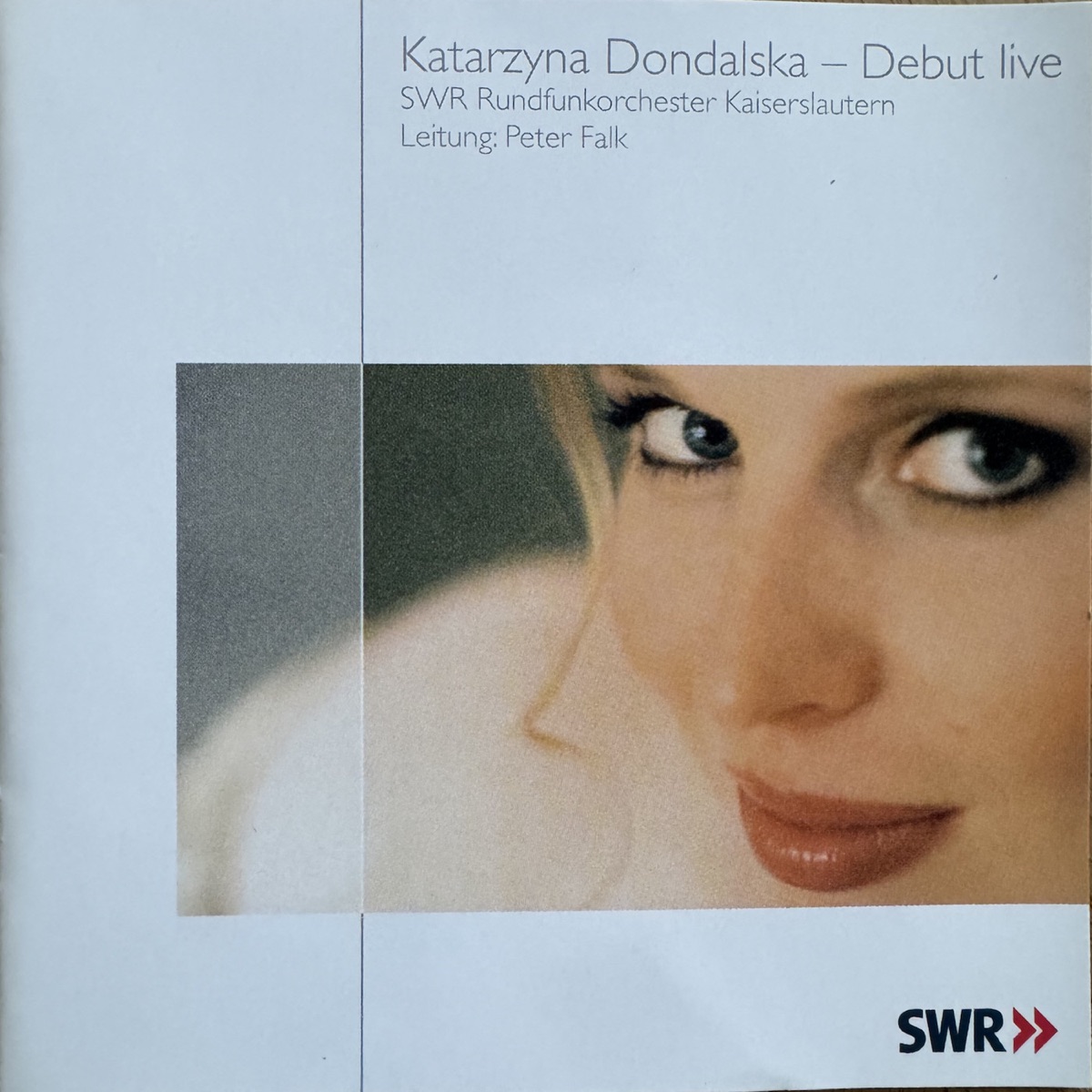 Debut Live by Katarzyna Dondalska, SWR Rundfunkorchester Kaiserslautern & Peter Falk album cover