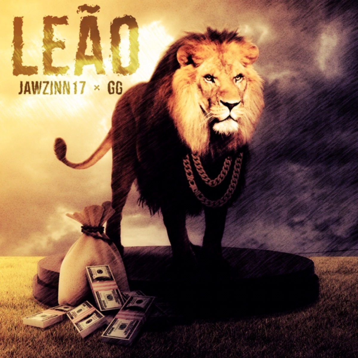 LEÃO (feat. GGcitando) - Single by Jawzinn17 album cover