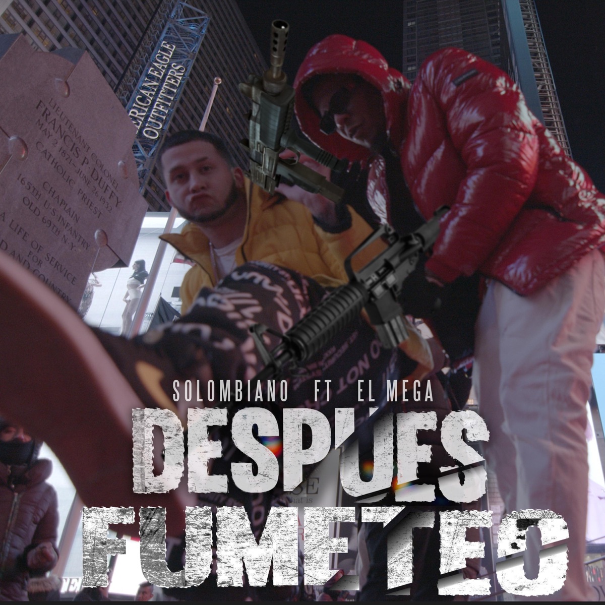 Después Fumeteo (feat. El Mega) - Single by Solombiano album cover