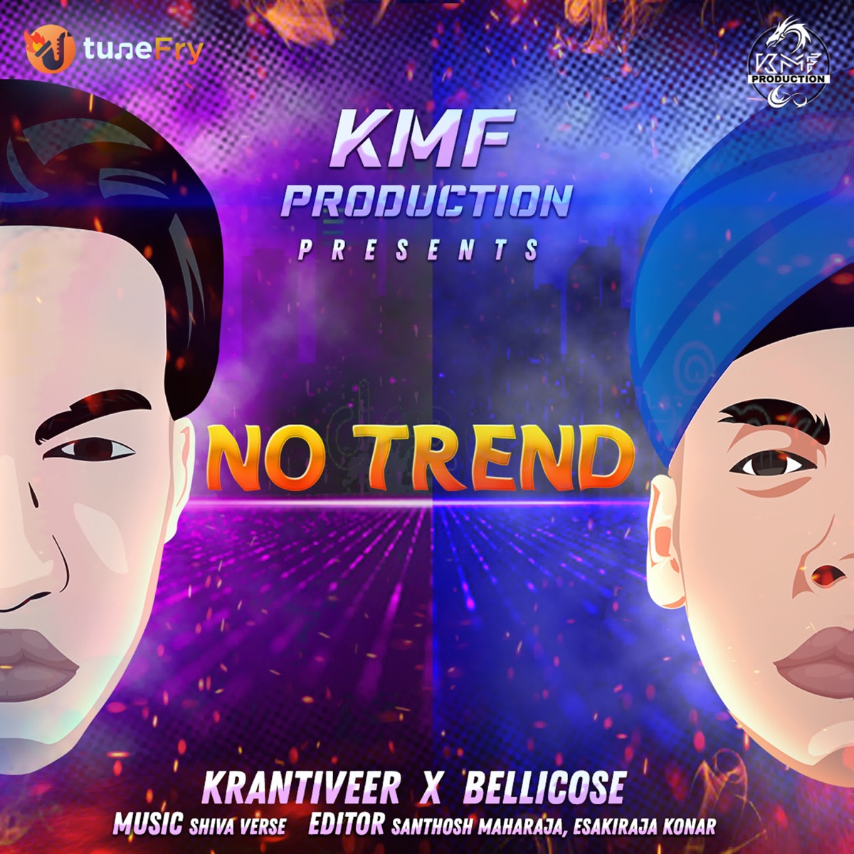 No Trend - Single by Krantiveer & Bellicose album cover