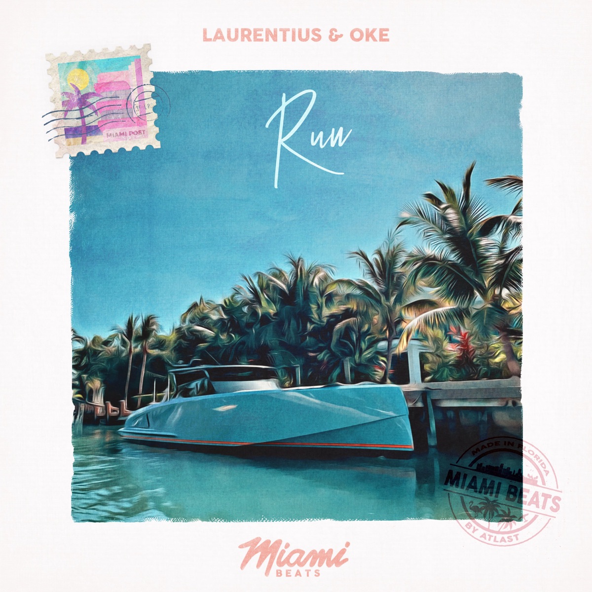 Run - Single by Laurentius & Ọké album cover