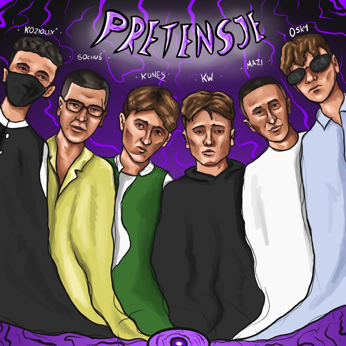 Pretensje (feat. Mazi, 0SK1, Kunes & Koziolix) - Single by 034 album cover