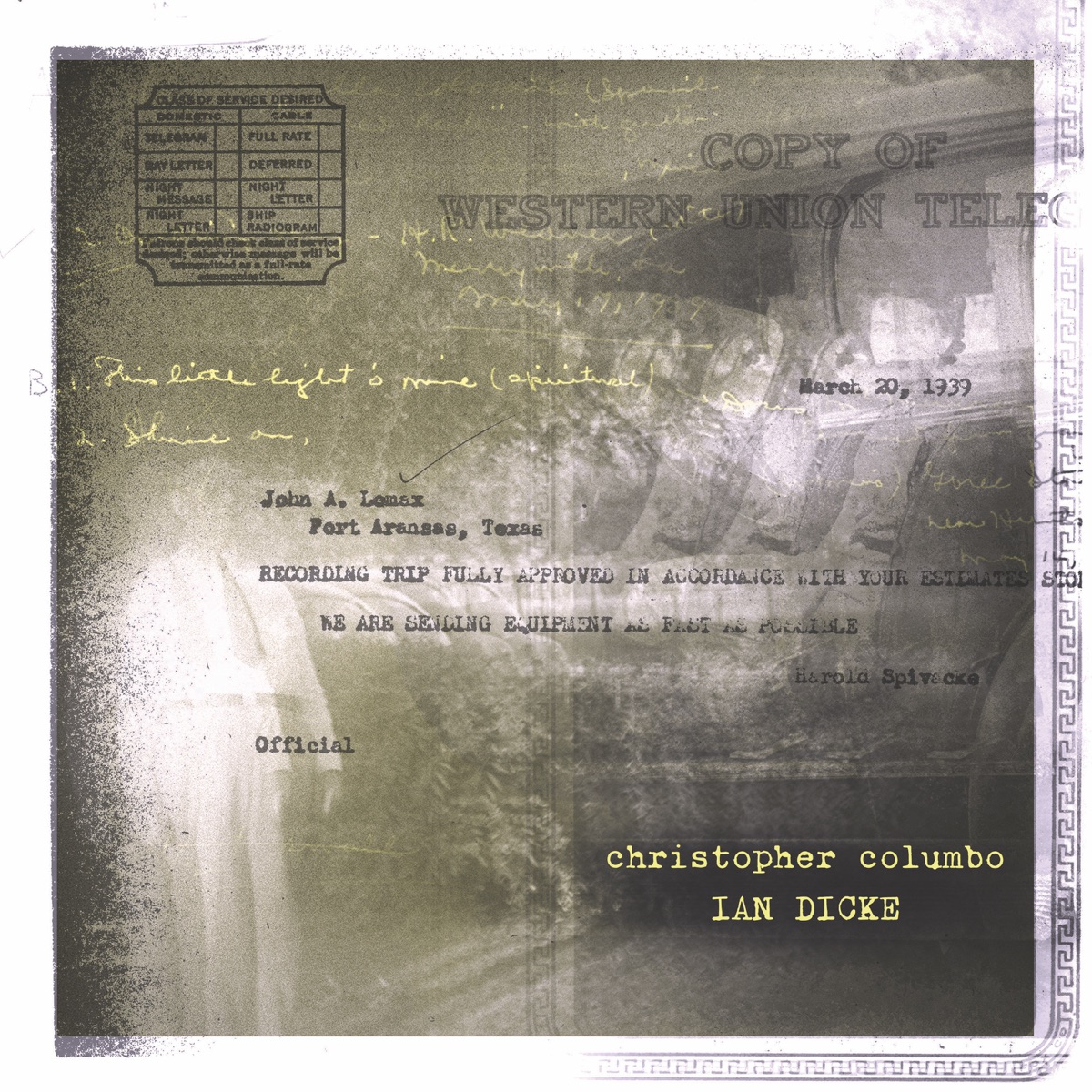 Christopher Columbo - Single by Ian Dicke album cover