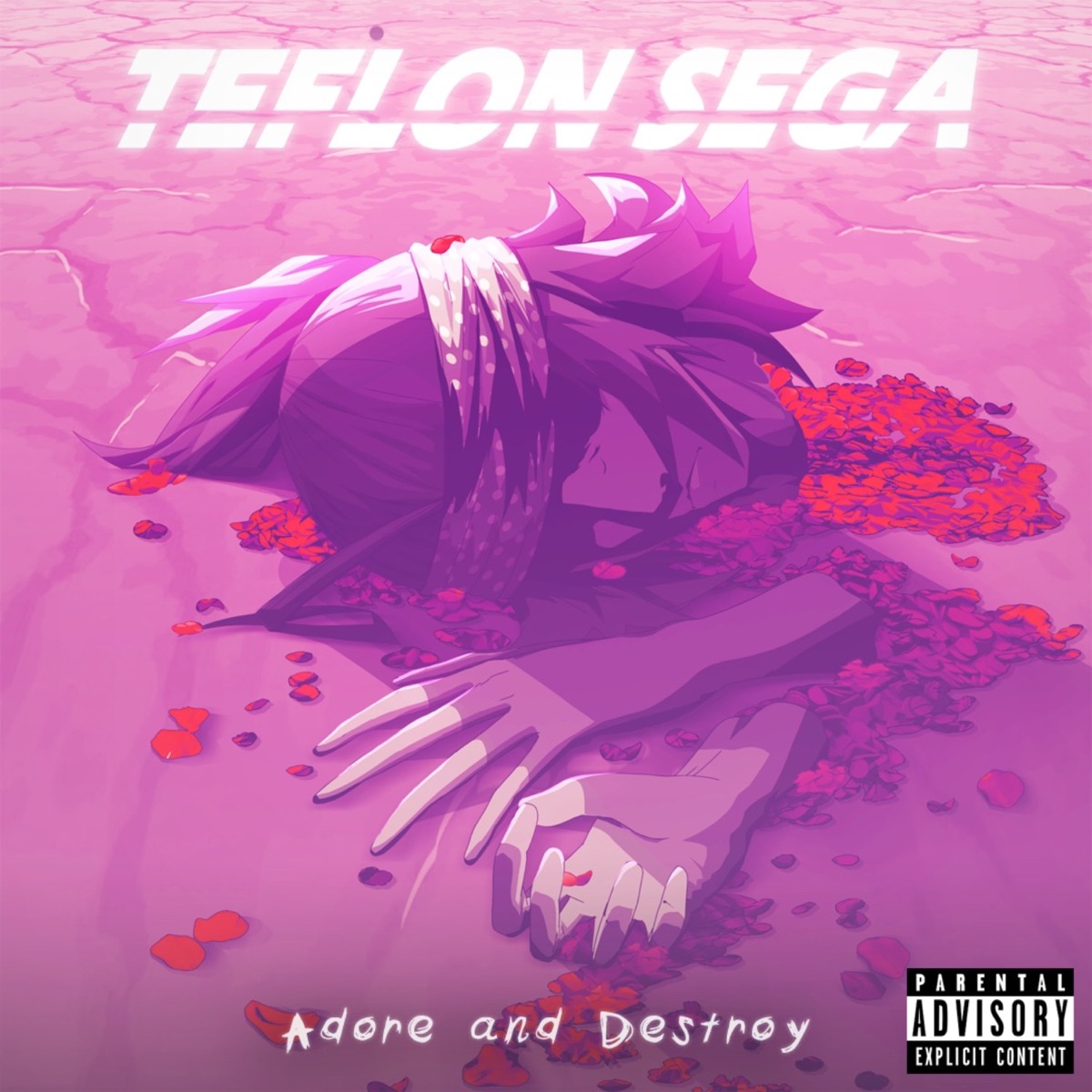 Adore and Destroy by Teflon Sega album cover