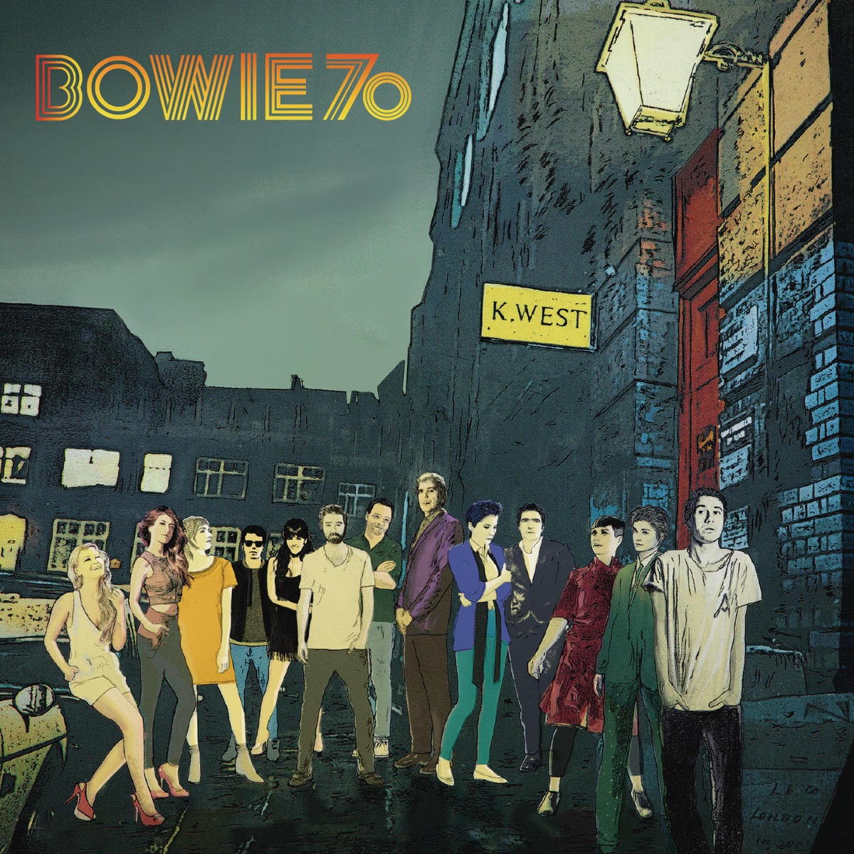 Bowie 70 by David Fonseca album cover
