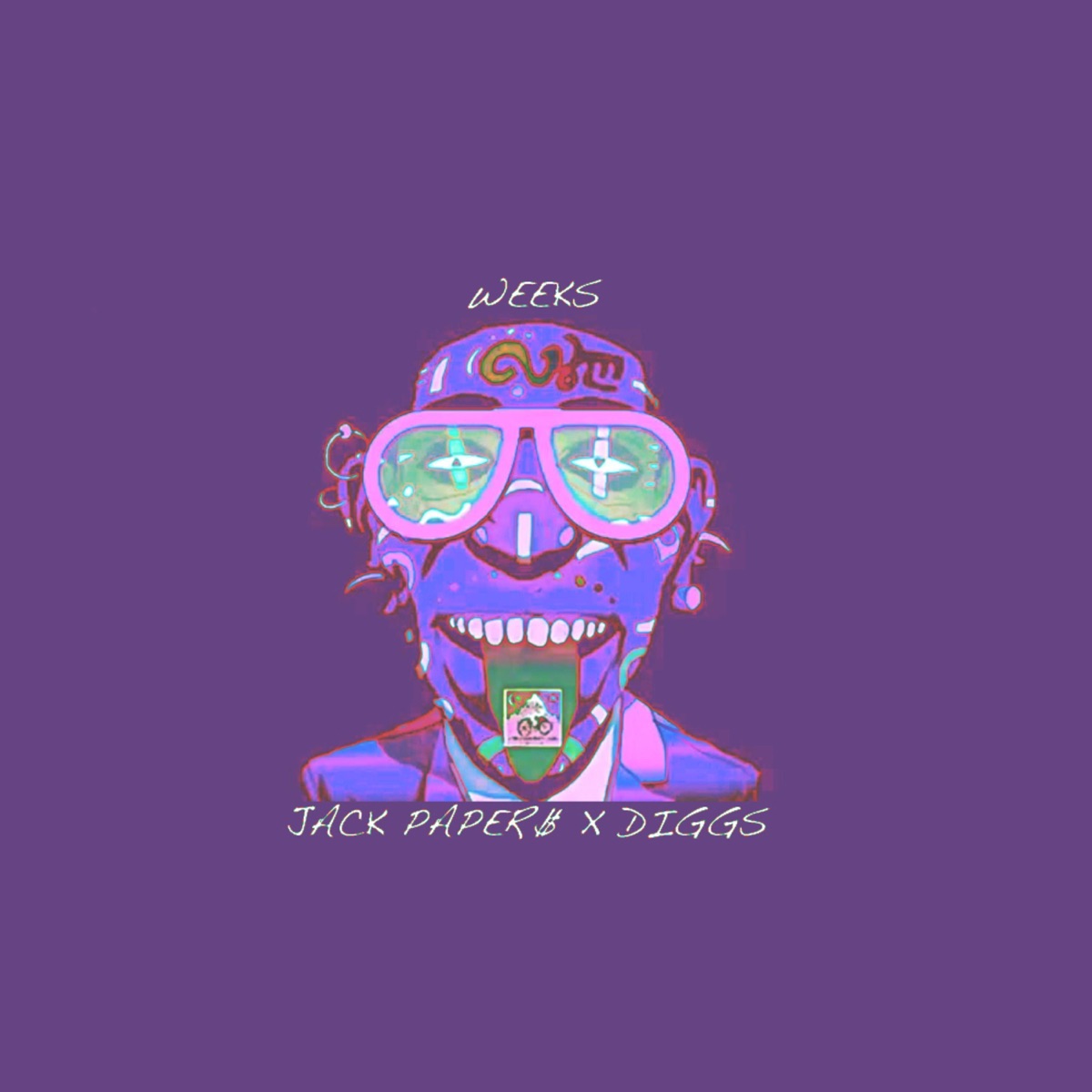 Weeks (feat. Diggs) - Single by Jack Paper$ album cover