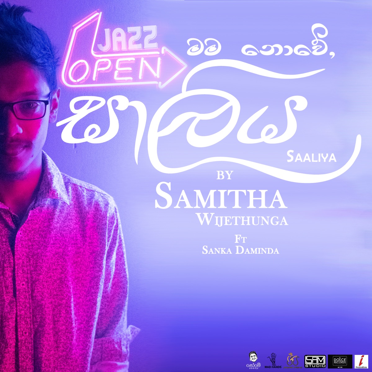 Saaliya (feat. Sanka Daminda) - Single by Samitha Wijethunga album cover