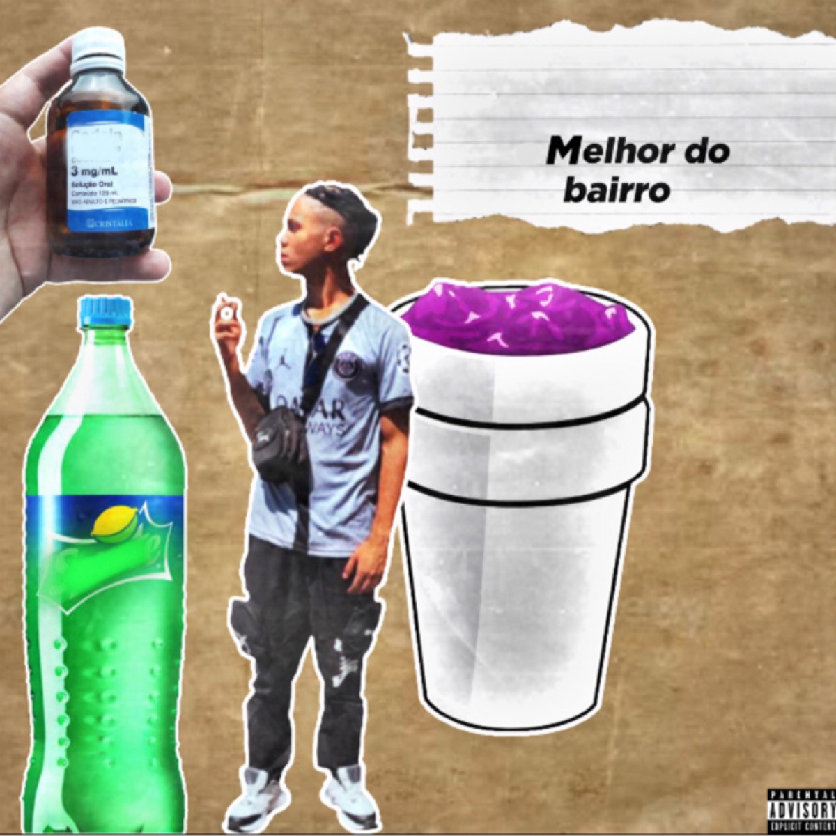 Melhor do bairro - Single by DRACK TÊÊH011 album cover