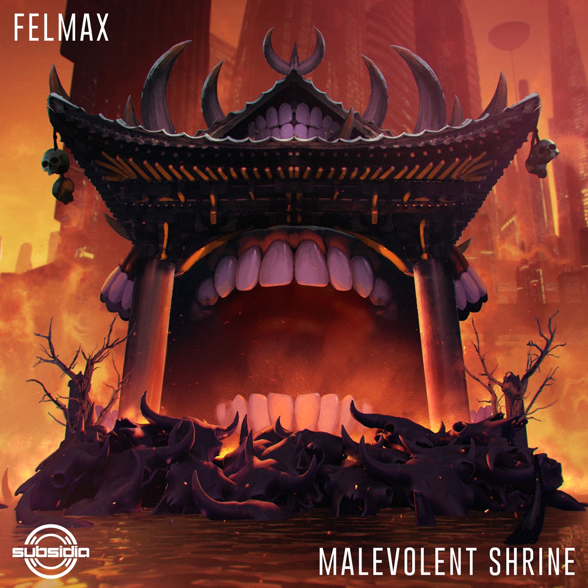 Malevolent Shrine - EP by Felmax album cover