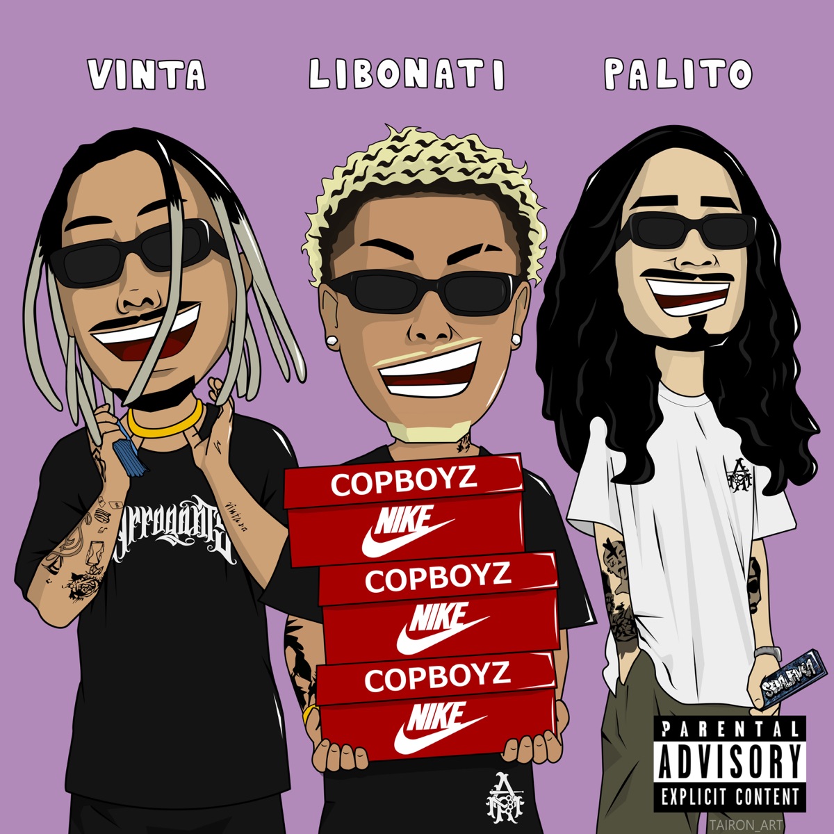 Copboyz - Single by Libonati, Vinta & Palito album cover