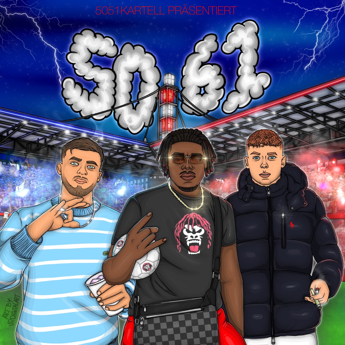 5061 (feat. Tabib & YungSmoke030) - Single by Kairo.LB, TM & 5051Kartell album cover