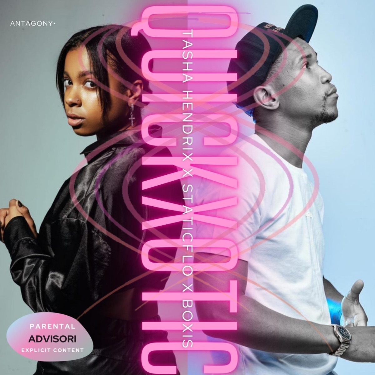 Antagony (feat. Tasha HendrixX, Staticflo & Boxis) - Single by Quickxotic album cover