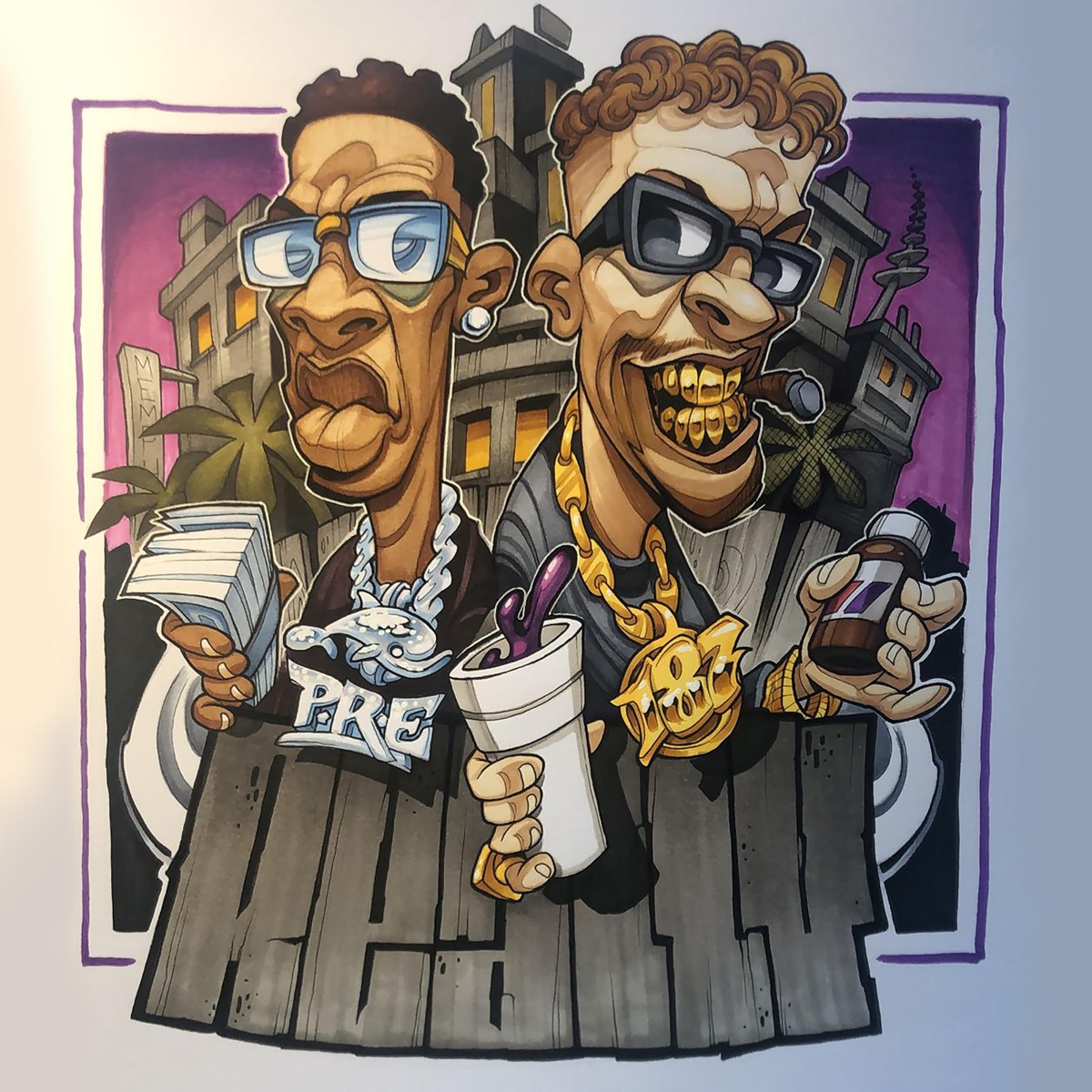 Really - Single by Lucry & Suena, Bonez MC & Young Dolph album cover