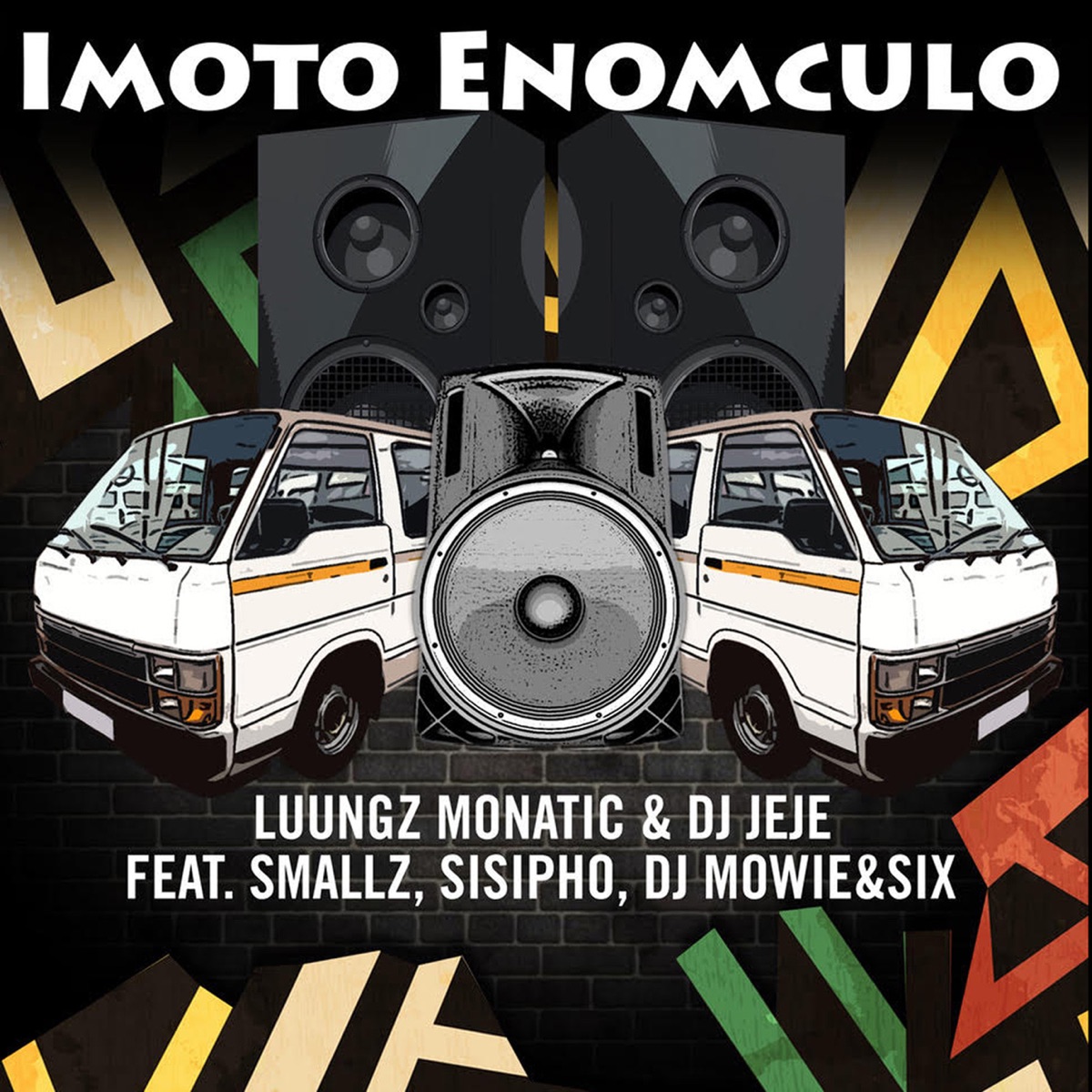 iMoto Enomculo (feat. Smallz, Sisipho, DJ Mowie and Six) - Single by Luungz Monatic & DJ JEJE album cover