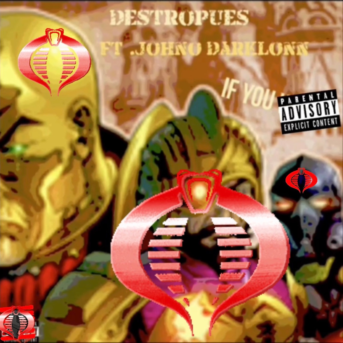 If You (feat. Johno Darklonn) - Single by Destropues album cover