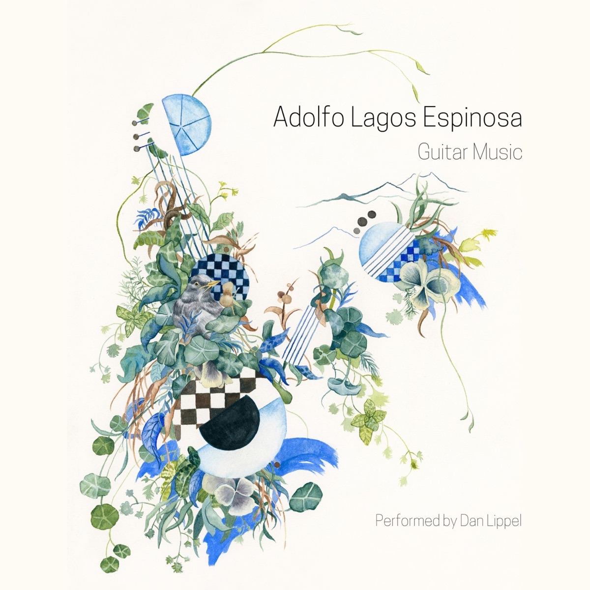 Adolfo Lagos Espinosa: Guitar Music (feat. Daniel Lippel) by Adolfo Lagos Espinosa album cover