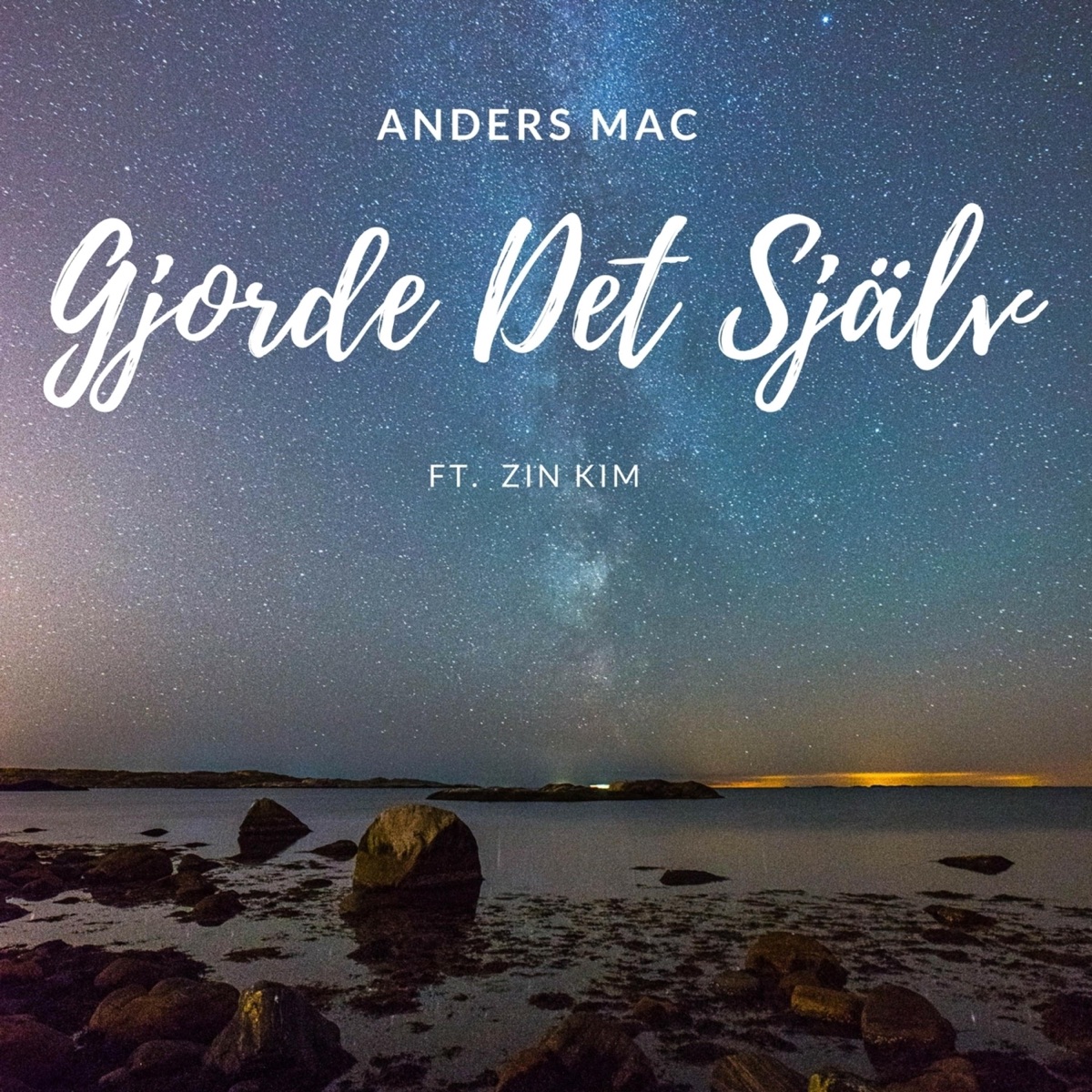 Gjorde det själv (feat. Zin Kim) - Single by Anders Mac album cover