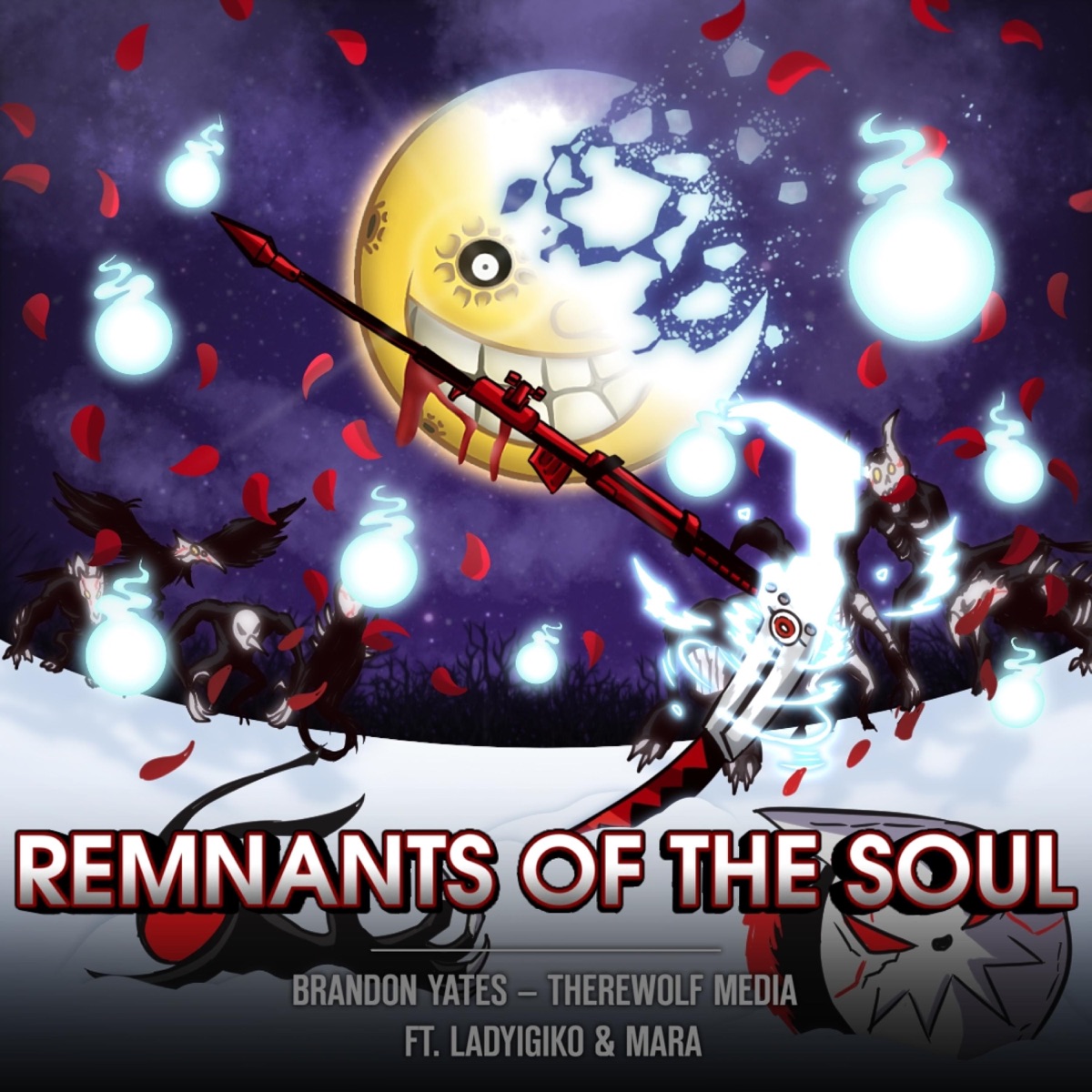 Remnants of the Soul (feat. Therewolf Media, LadyIgiko & Amy Trunt) [Vocal Version] - Single by Brandon Yates album cover