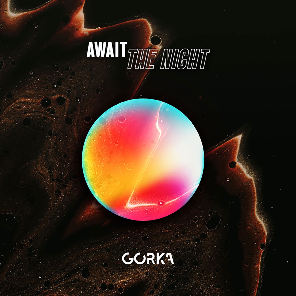 Await the Night - Single by Gorka album cover