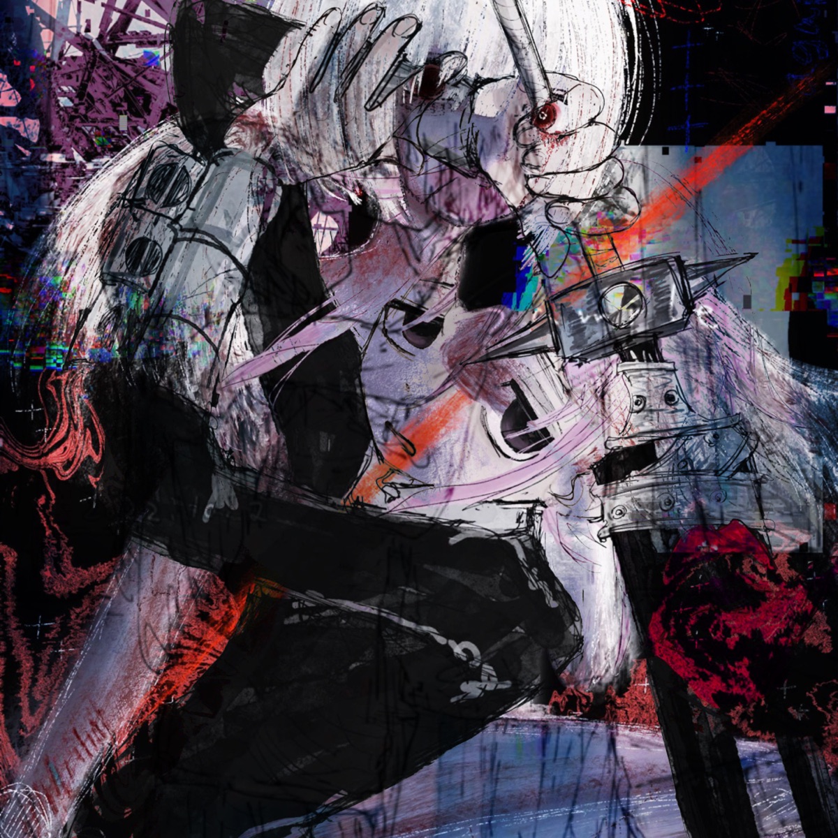 Can I Just Disappear Into The Pixels? - Single by Eerylean album cover