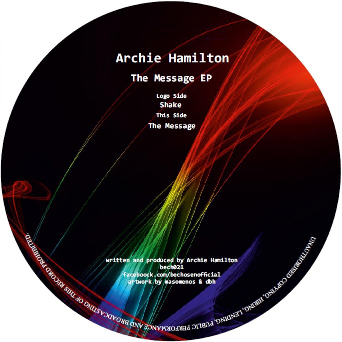 The Message - Single by Archie Hamilton album cover