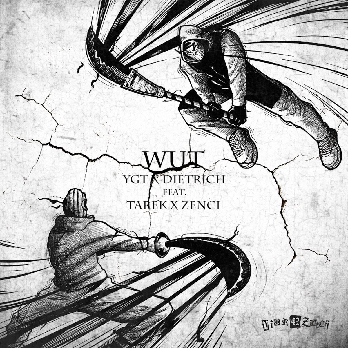 WUT (feat. YGT) - Single by 42, Tarek & Zenci & Dietrich album cover