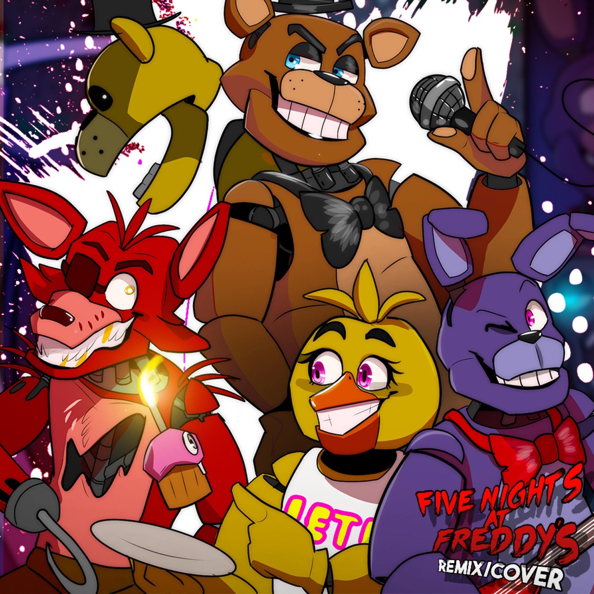 Five Nights at Freddy's - Single by Apangrypiggy album cover