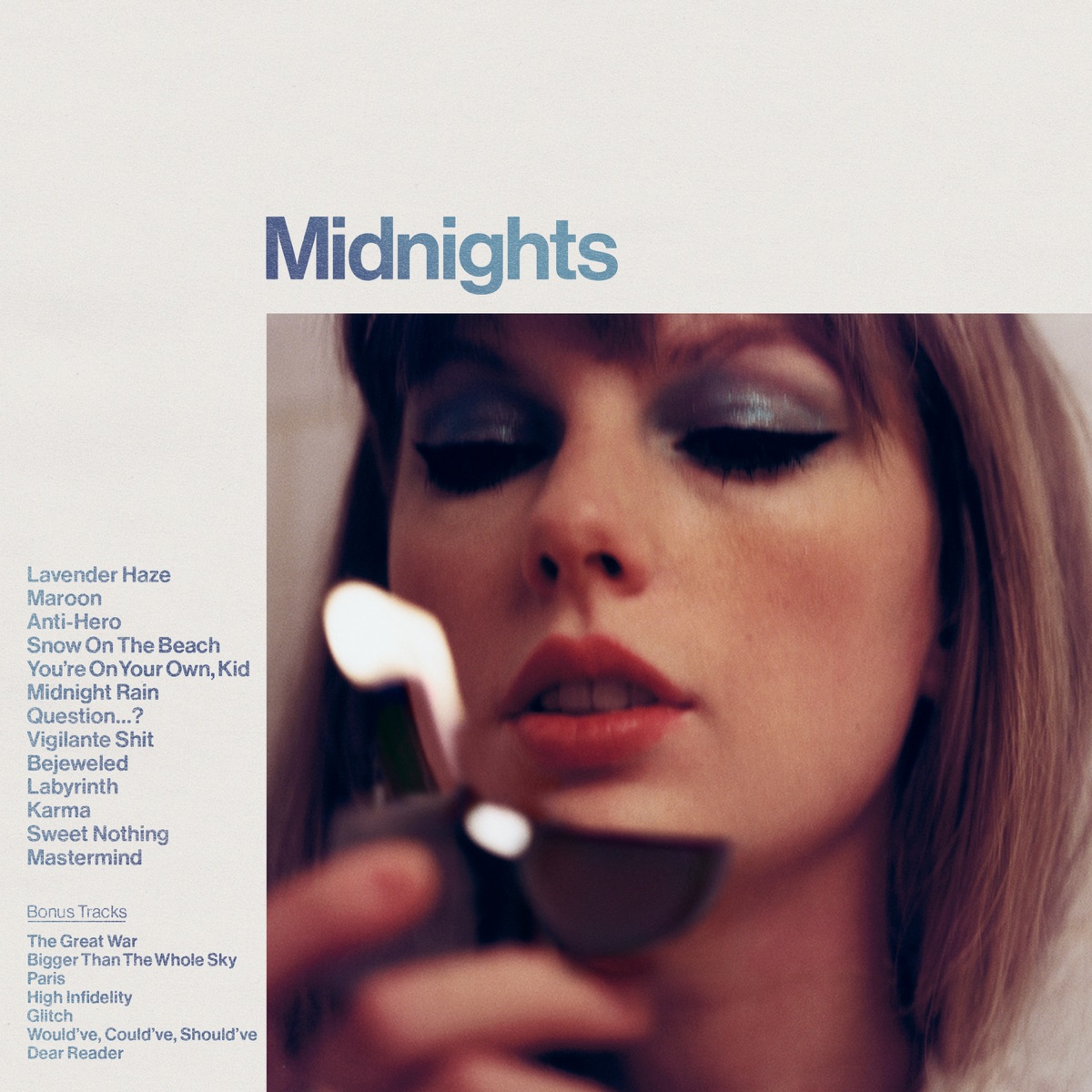 Midnights (3am Edition) by Taylor Swift album cover