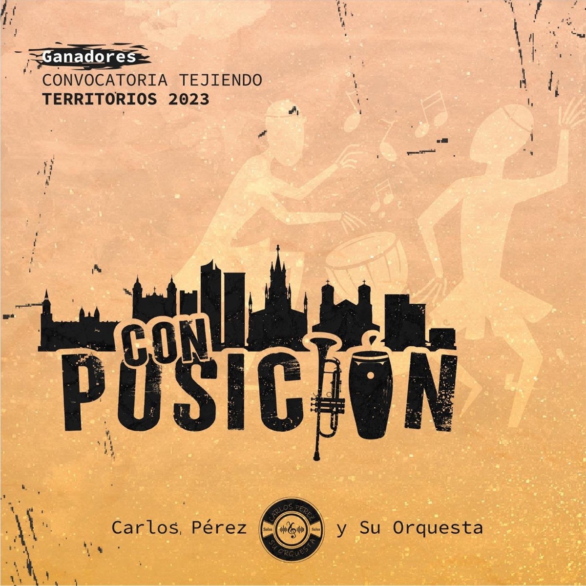 Con Posición by Carlos Pérez y Su Orquesta album cover
