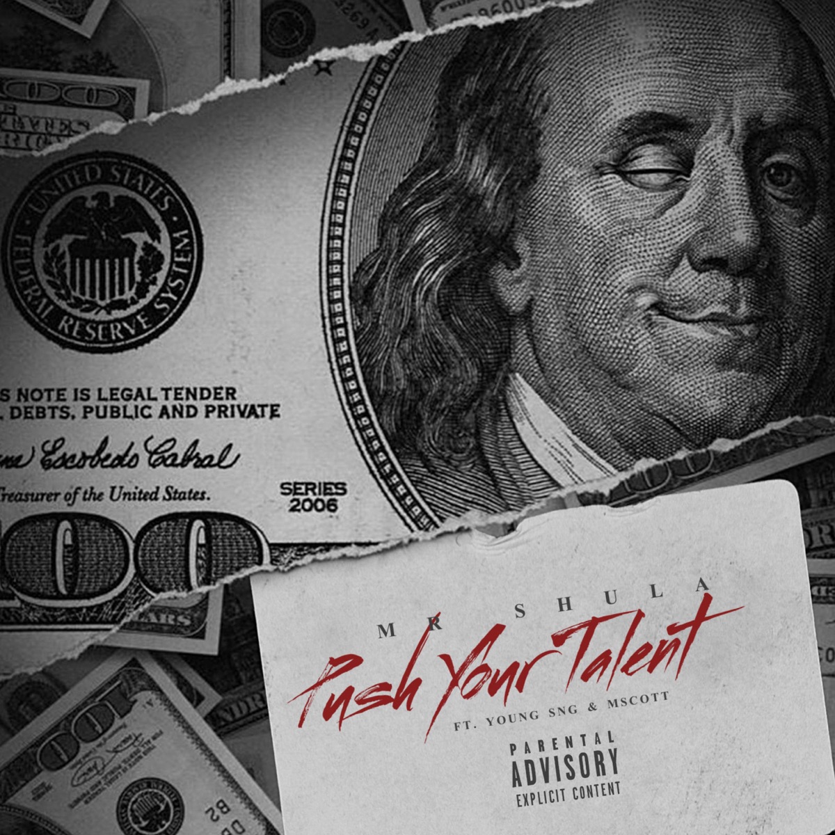 Push your talent (feat. Young Sng & Mscott SA) - Single by Mr Shula album cover
