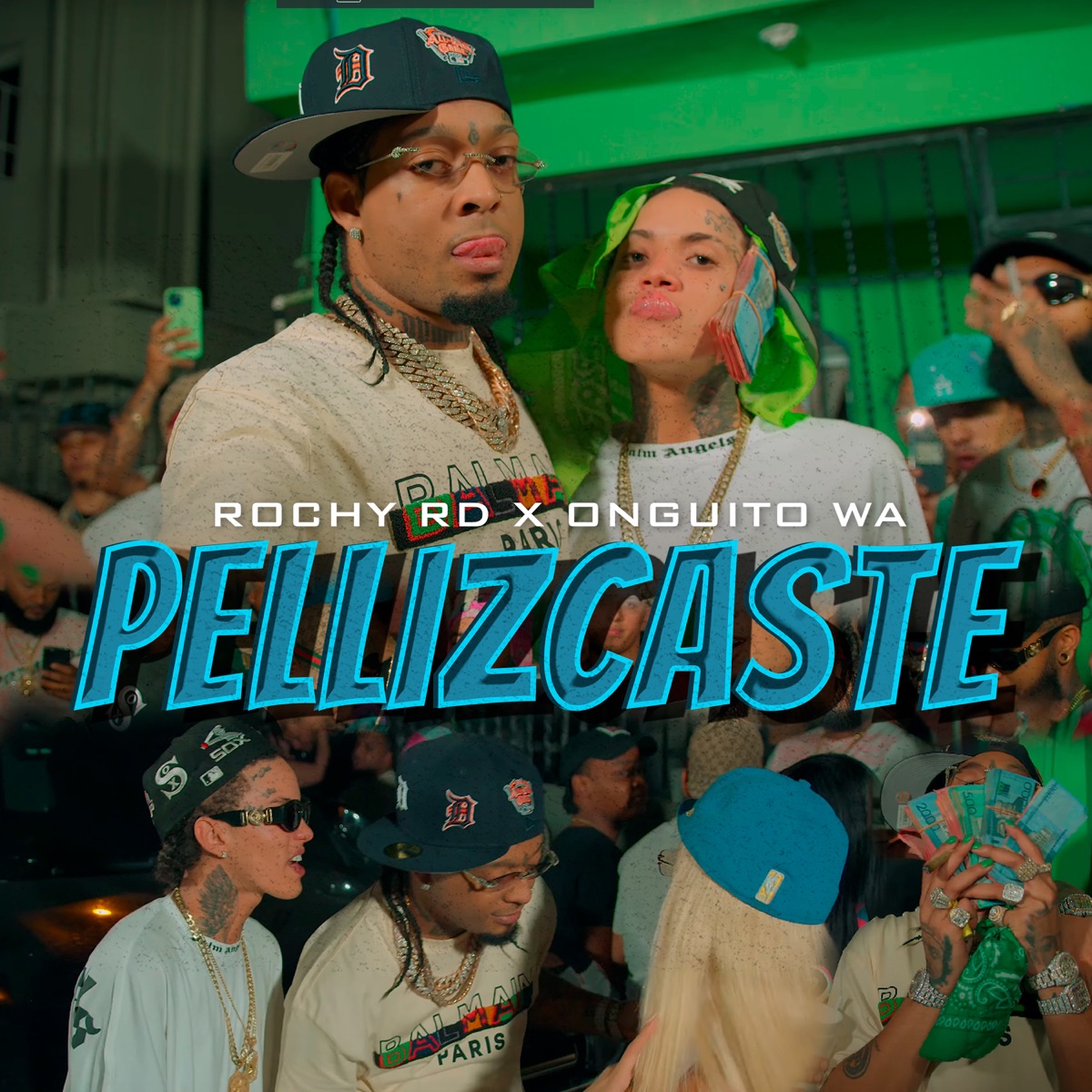 Pellizcaste - Single by Rochy RD & Onguito Wa album cover
