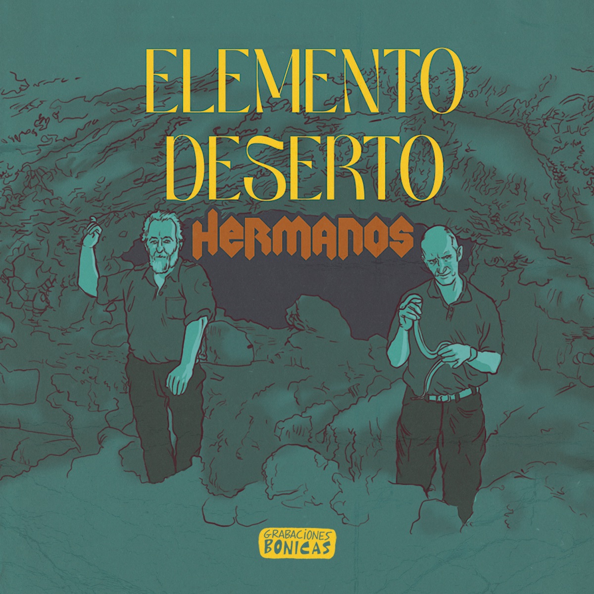 Hermanos - Single by Elemento Deserto album cover