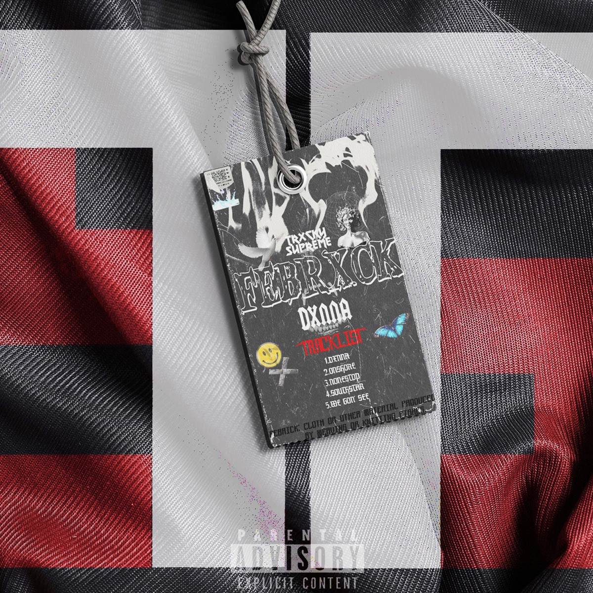 FEBRXCK - EP by Trxcky Supreme & Dxnna album cover